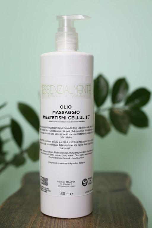 Olio massaggio cellulite 500 ml